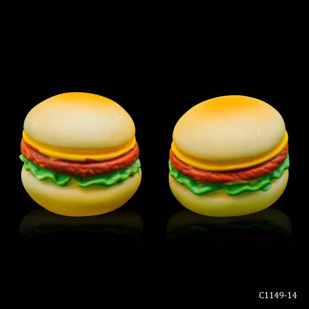 Miniature Model Burger Small Pack of 2 Pcs C1149-14