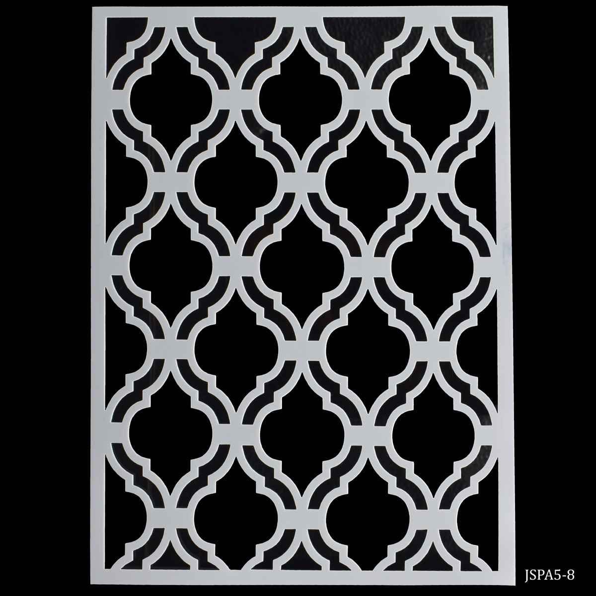 Crafts Wall Decor Drawing A5 Stencil Plastic 1 Piece JSPA5-8