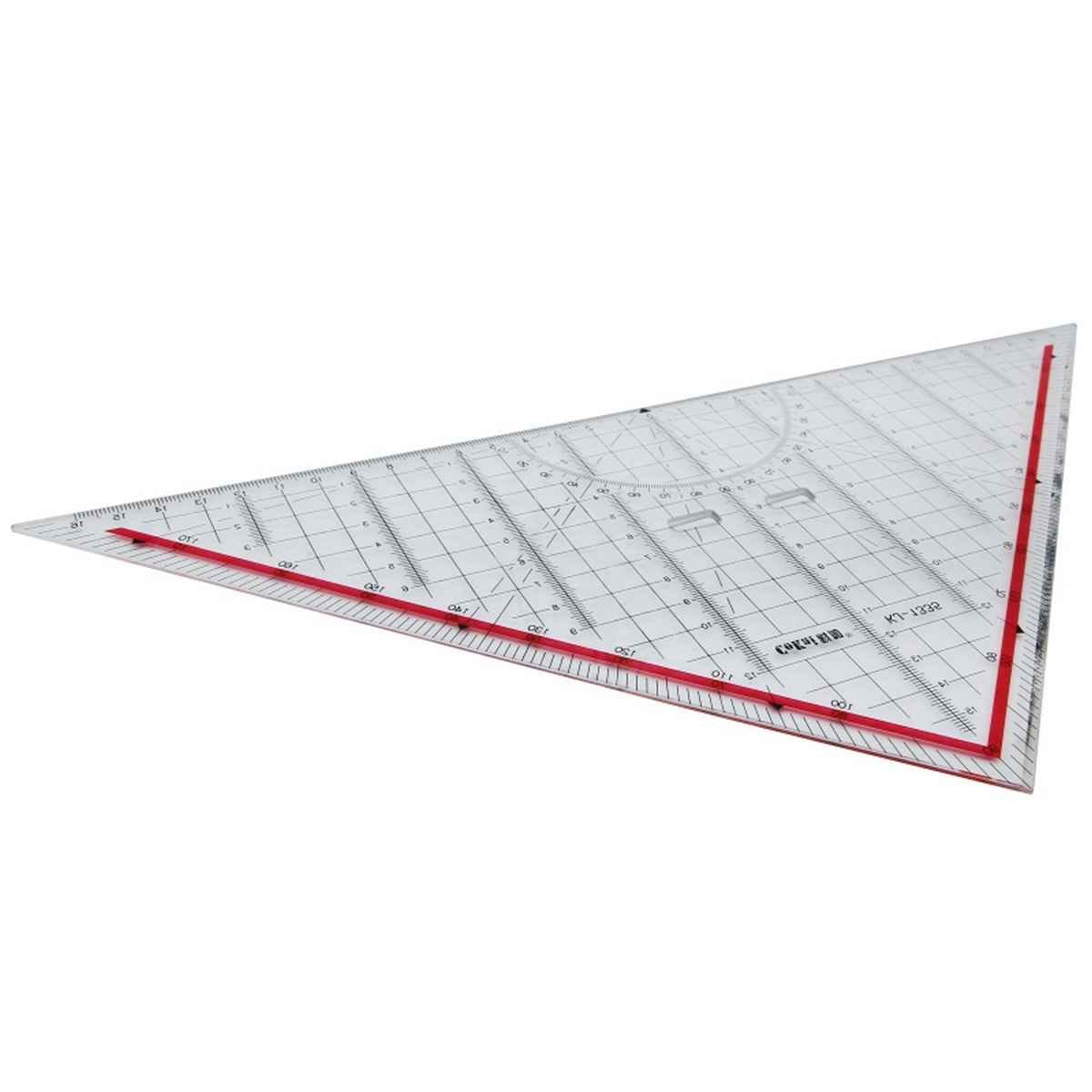 Stencil Plot Multi Purpose Triangular Plate 35cm KJ-1335