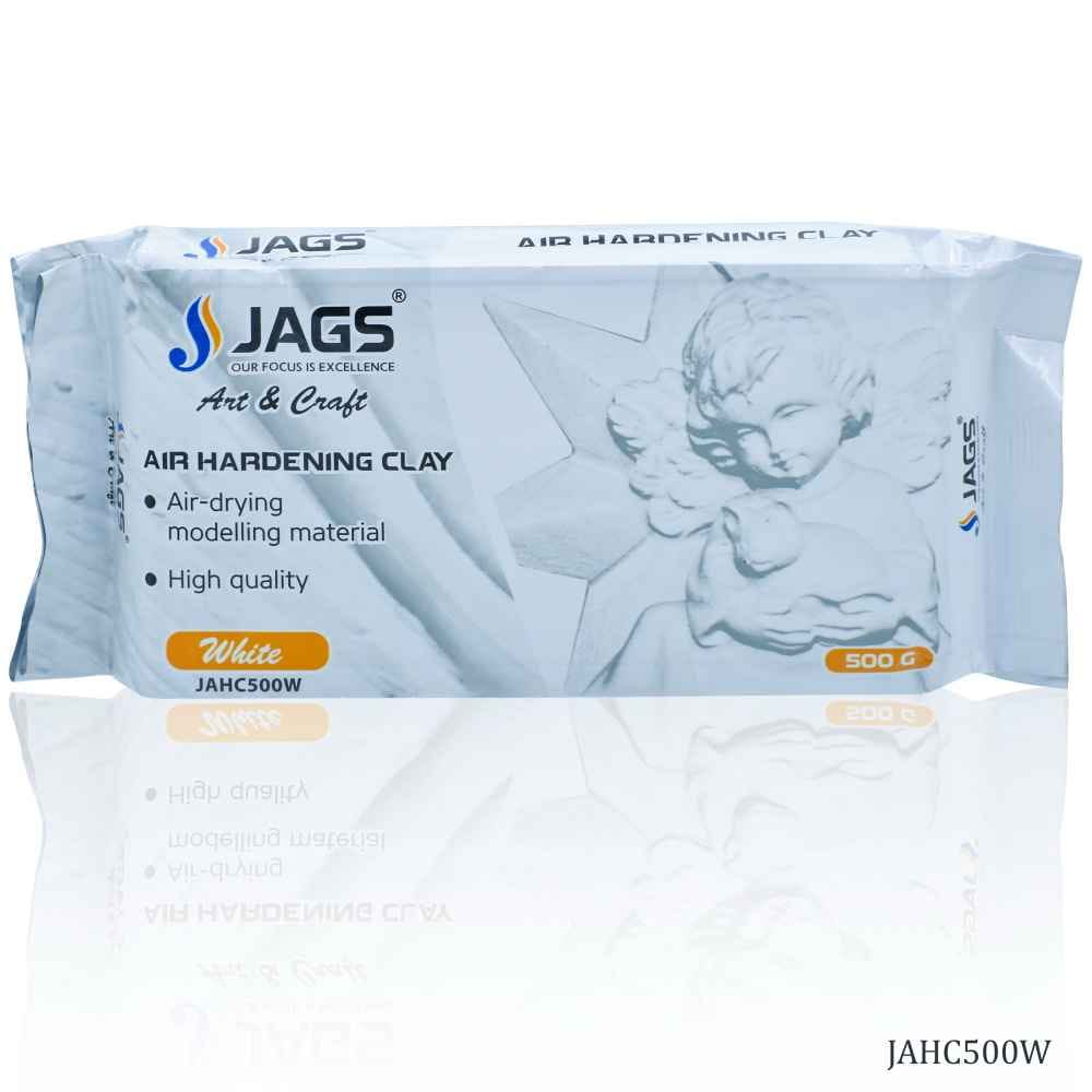 Jags White Clay 500 Grams Air Hardening JAHC500W