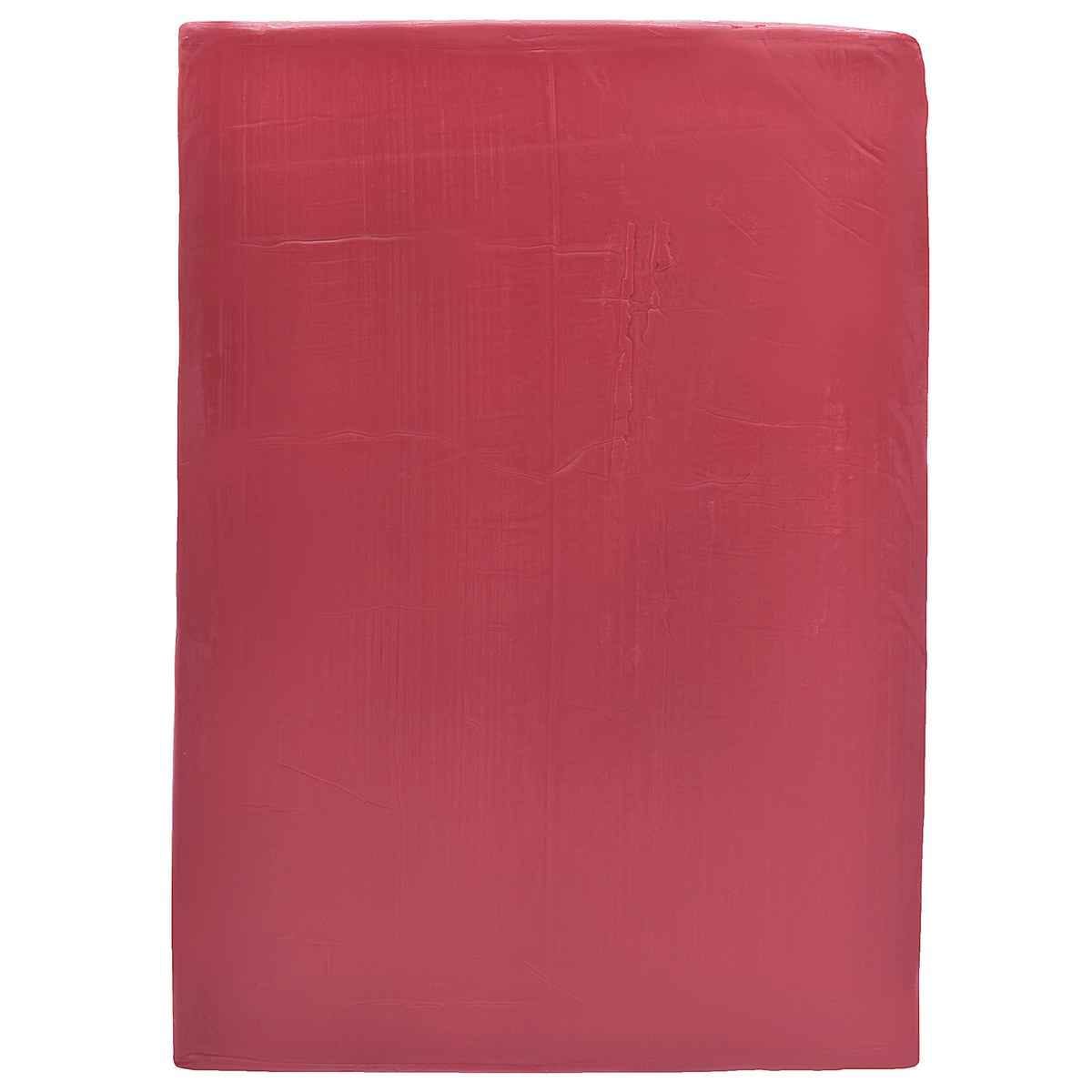 Red Polymer Oven Bake Clay 250 Grams Size LxBxH: 10x15.5x1 cm PCLAY-BRD