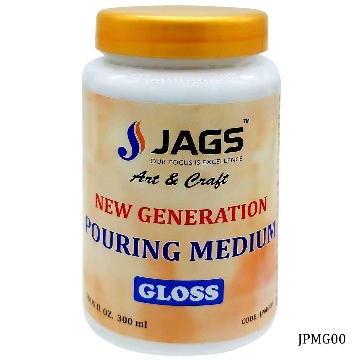 Pouring Medium 300ML Fluid High Gloss for Acrylic Painting JPMG00