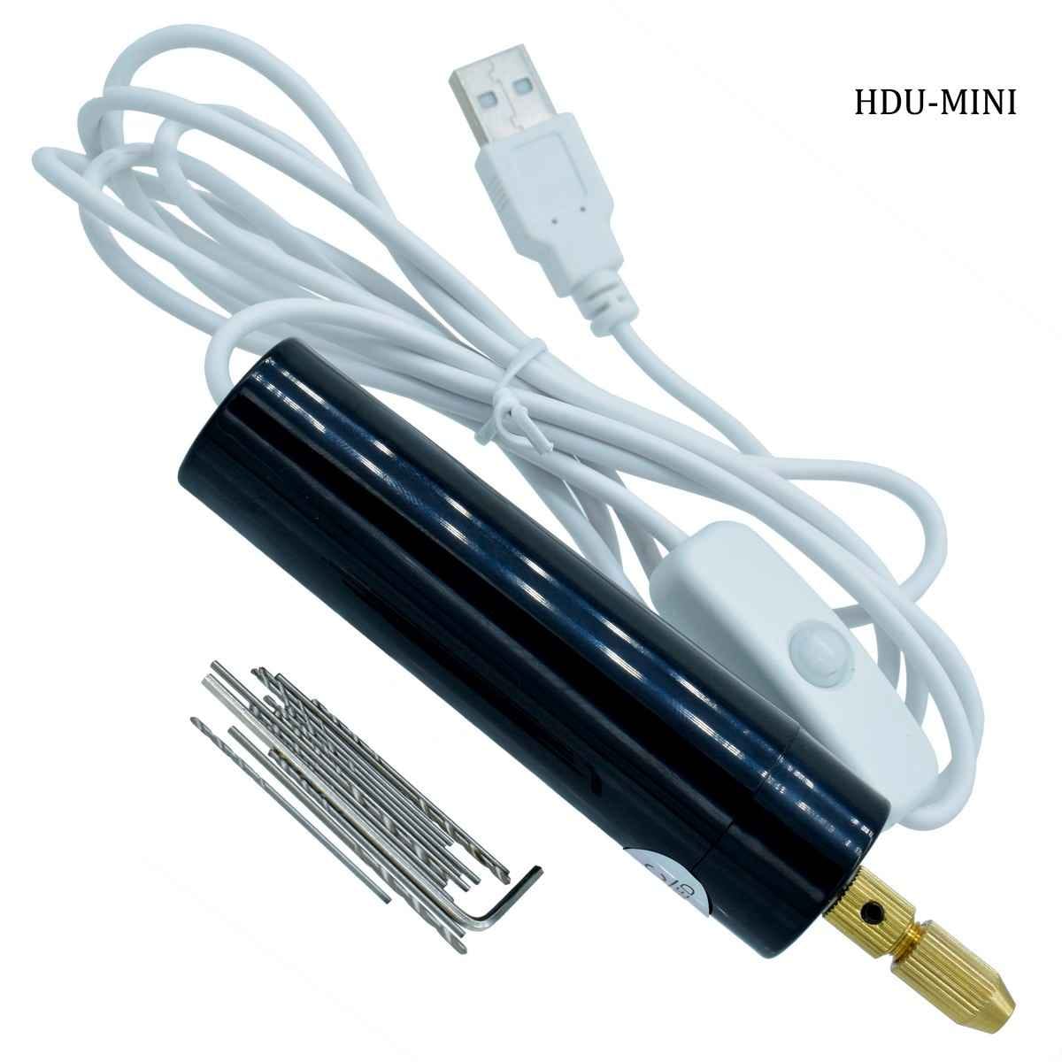 USB Powered Hand Drill with 14 Needles Drill Bits HDU-MINI