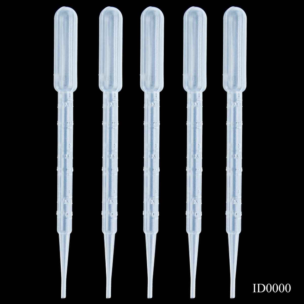 3ML Ink Dropper Transparent 5 Pieces Set (Size: 15x1 x 1 cm) ID0000
