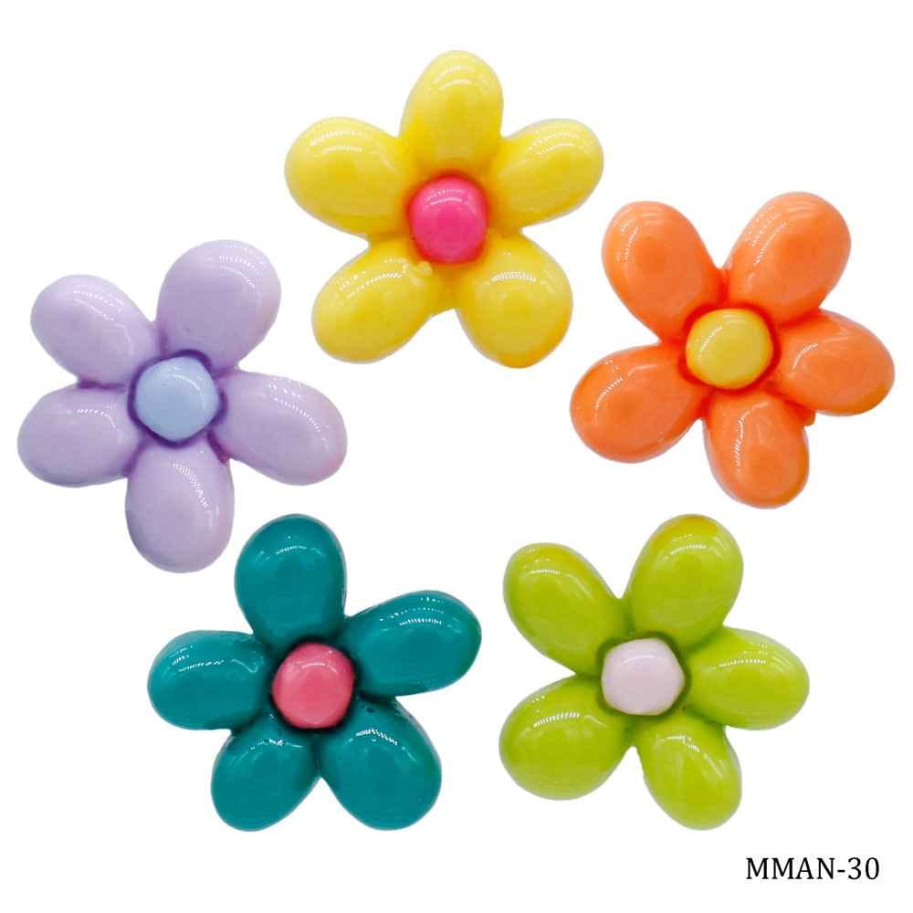 Miniature Model Flower Pack of 5 Pcs Mix Colour MMAN-30