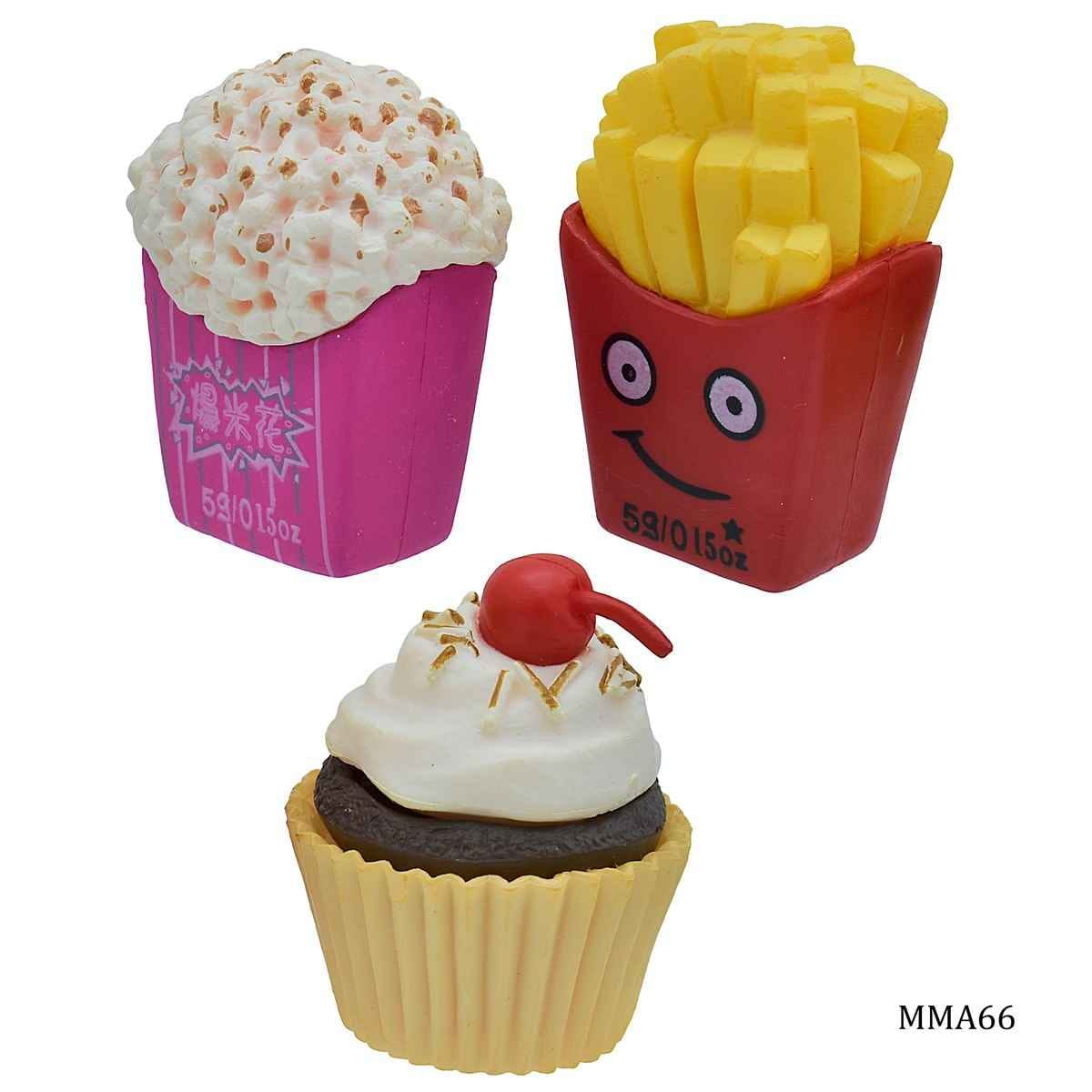 Miniature Model Food CFP Pack of 3 Pcs, Size: 2x4.5x4 cm (C0329-4/5/6) MMA66