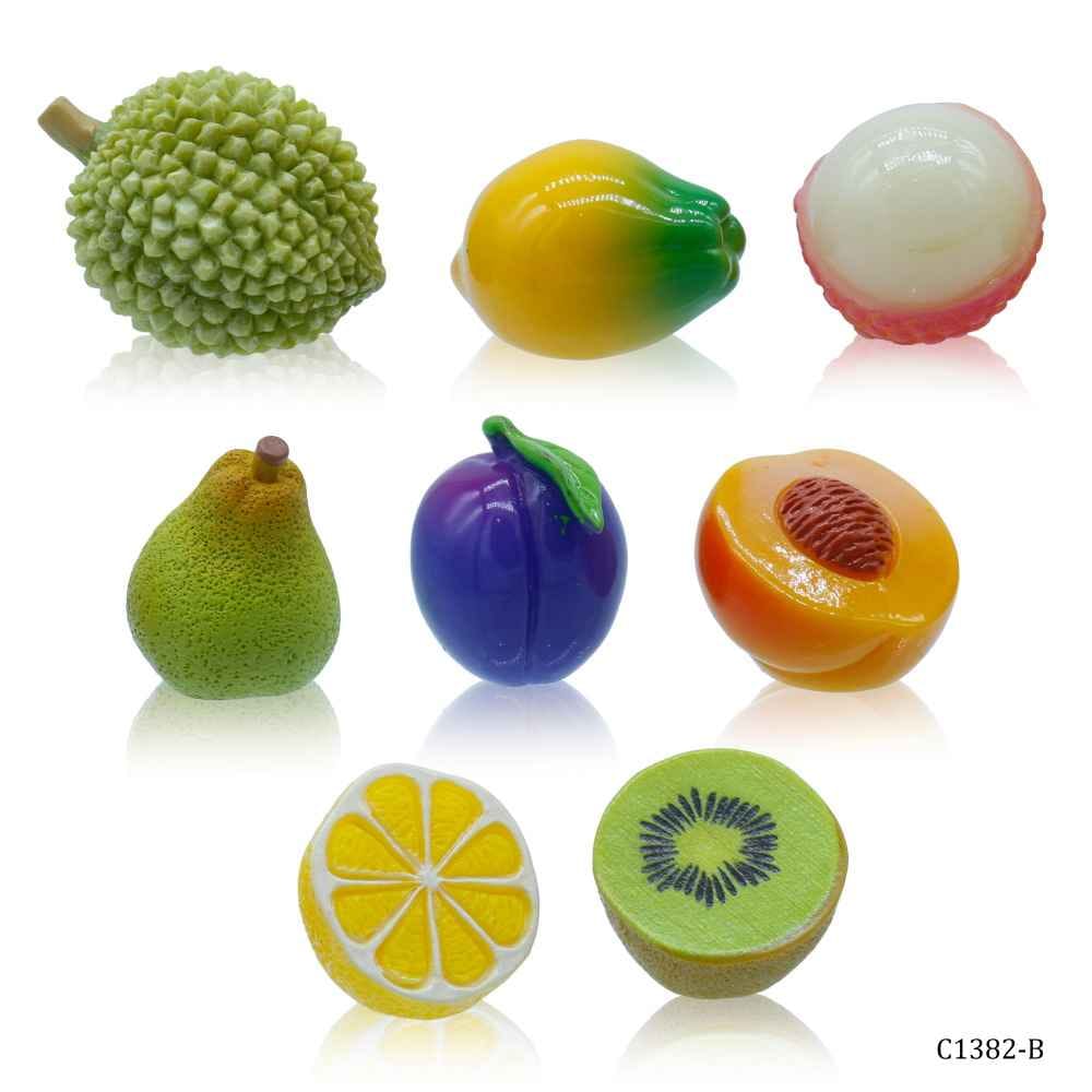 Miniature Model Fruit Pack of 8 Pcs Mix C1382-10 To 17 C1382-B