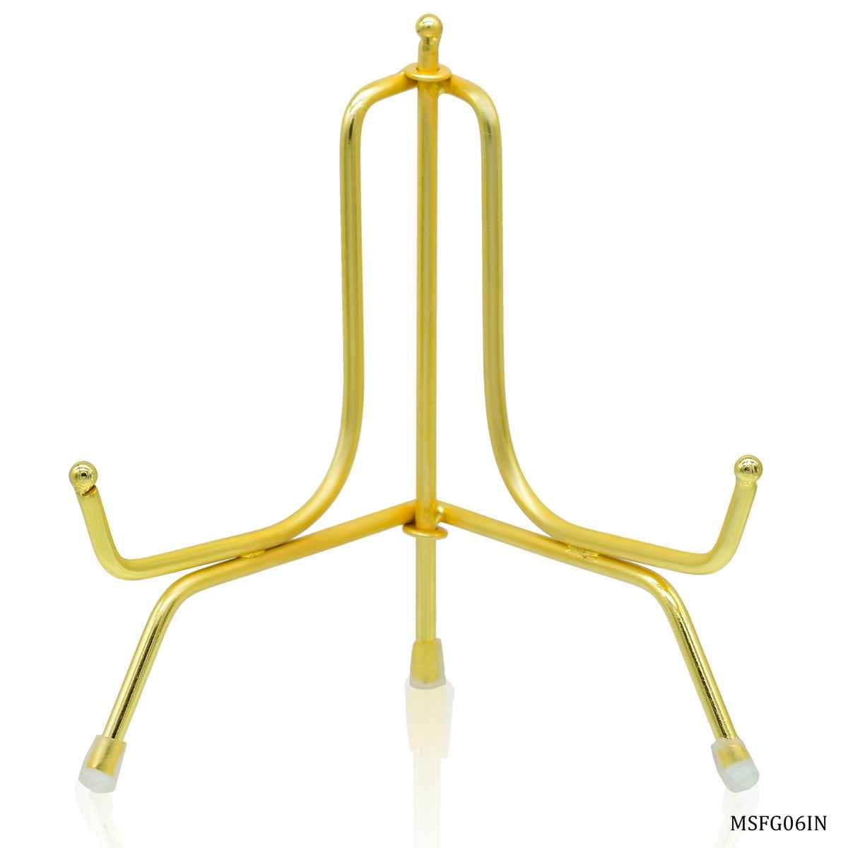 Resin Metal Folding Stand Gold Colour 6 inch MSFG06IN