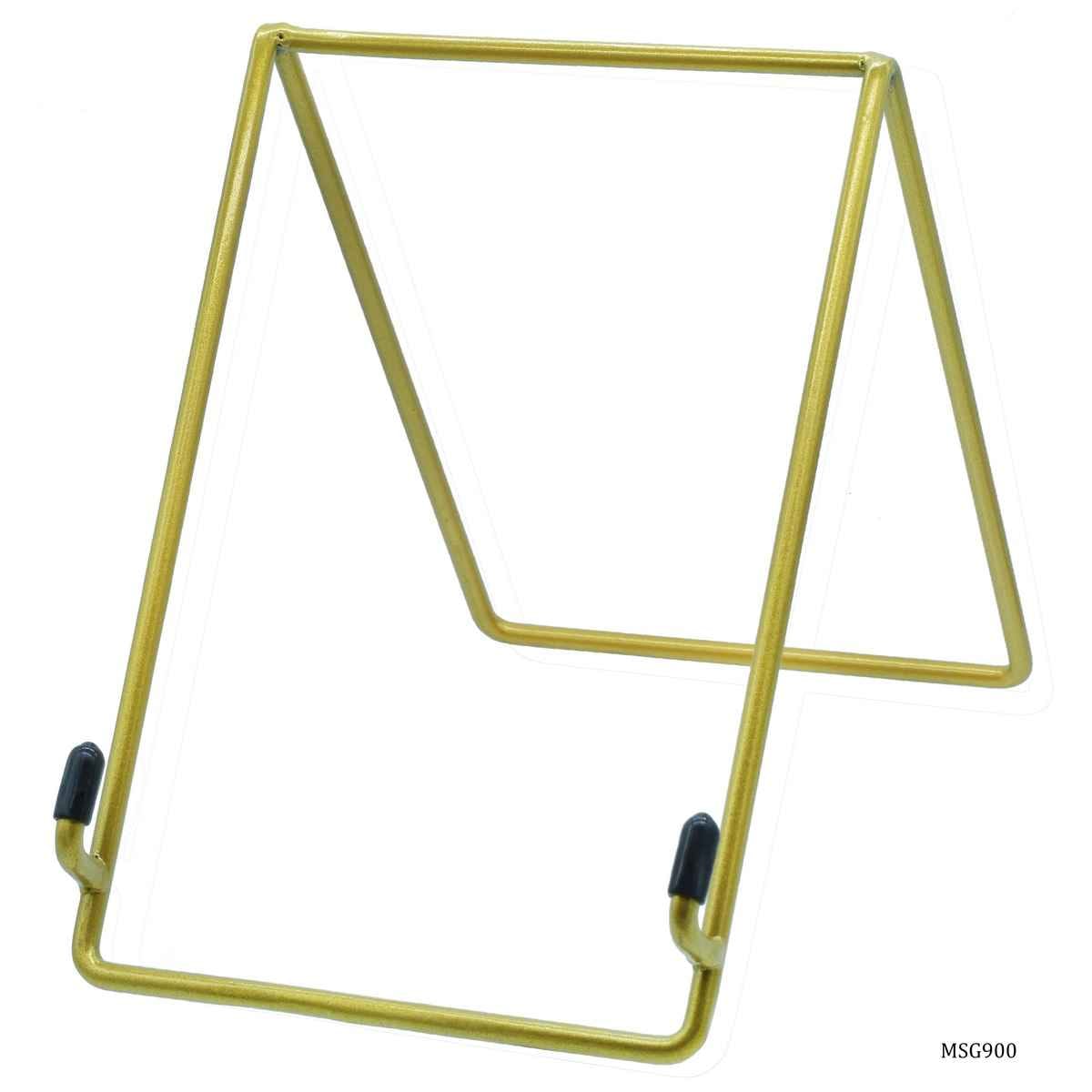 Metal Stand Gold Colour 9X9 inch Big Golden Metal Stand for Resin Clock, Resin Frame, Resin Coaster, Home Decoration MSG900