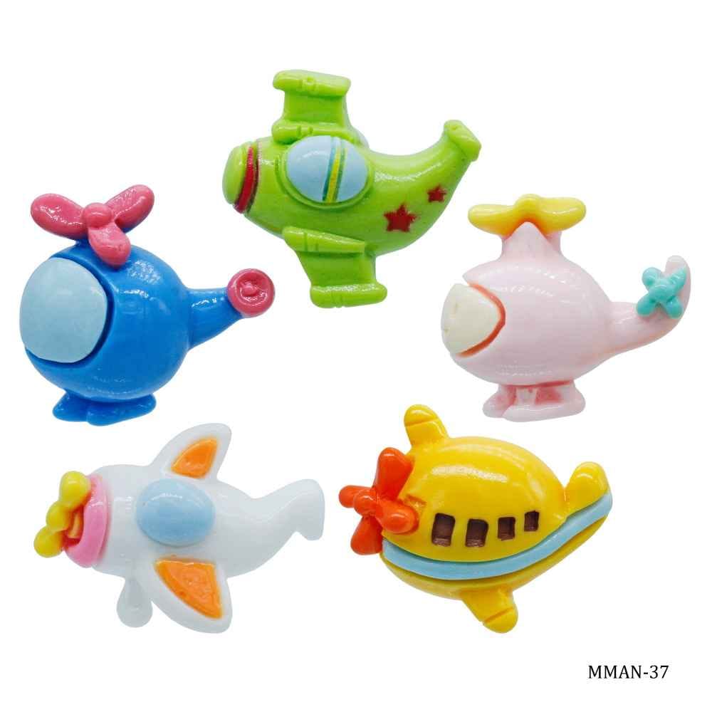 Miniature Model Helicopter Pack of 5 Pcs Mix Colour MMAN-37