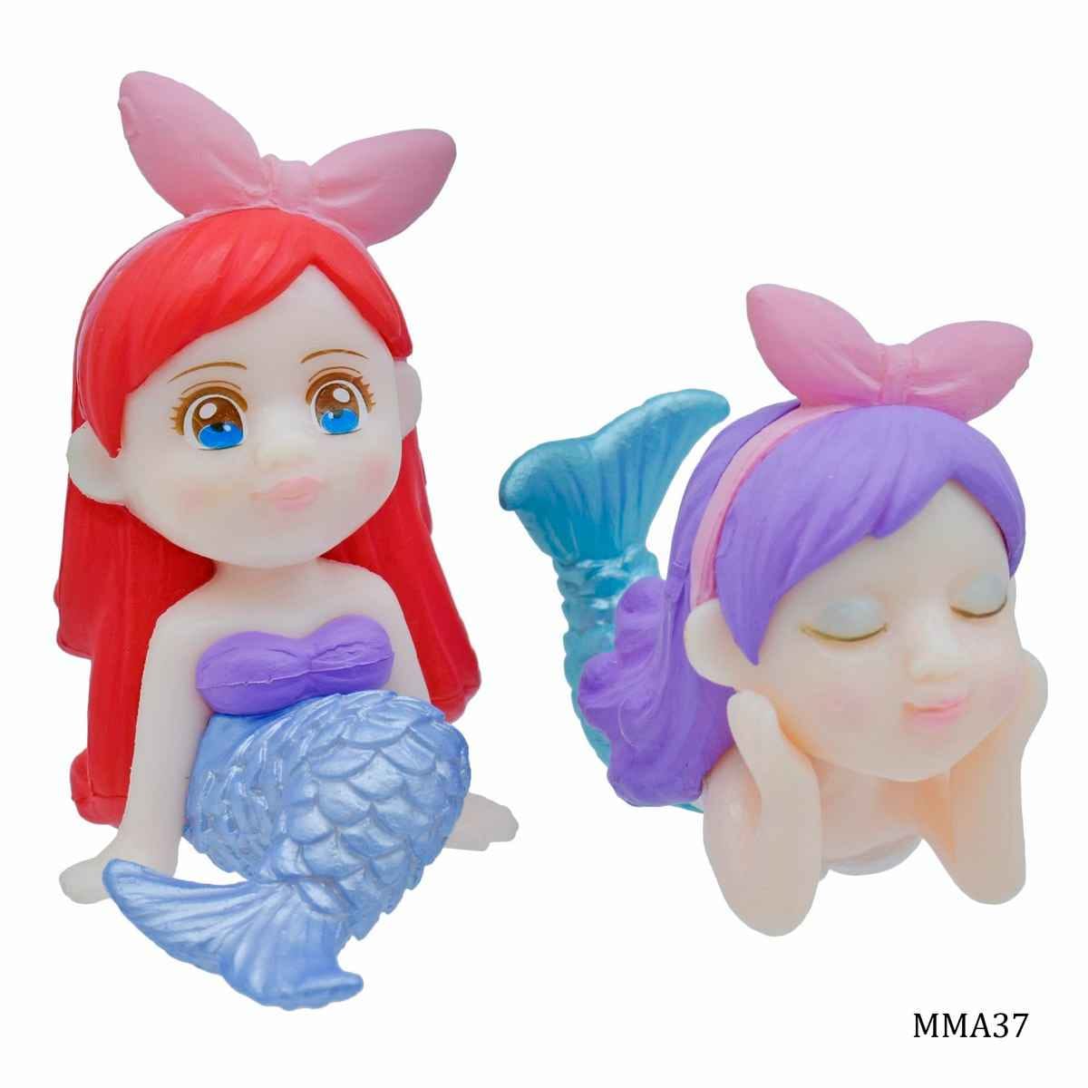 Miniature Model Lovely Doll Pack of 2 Pcs, Size: 2x2x6 cm (C1106-2/4) MMA37