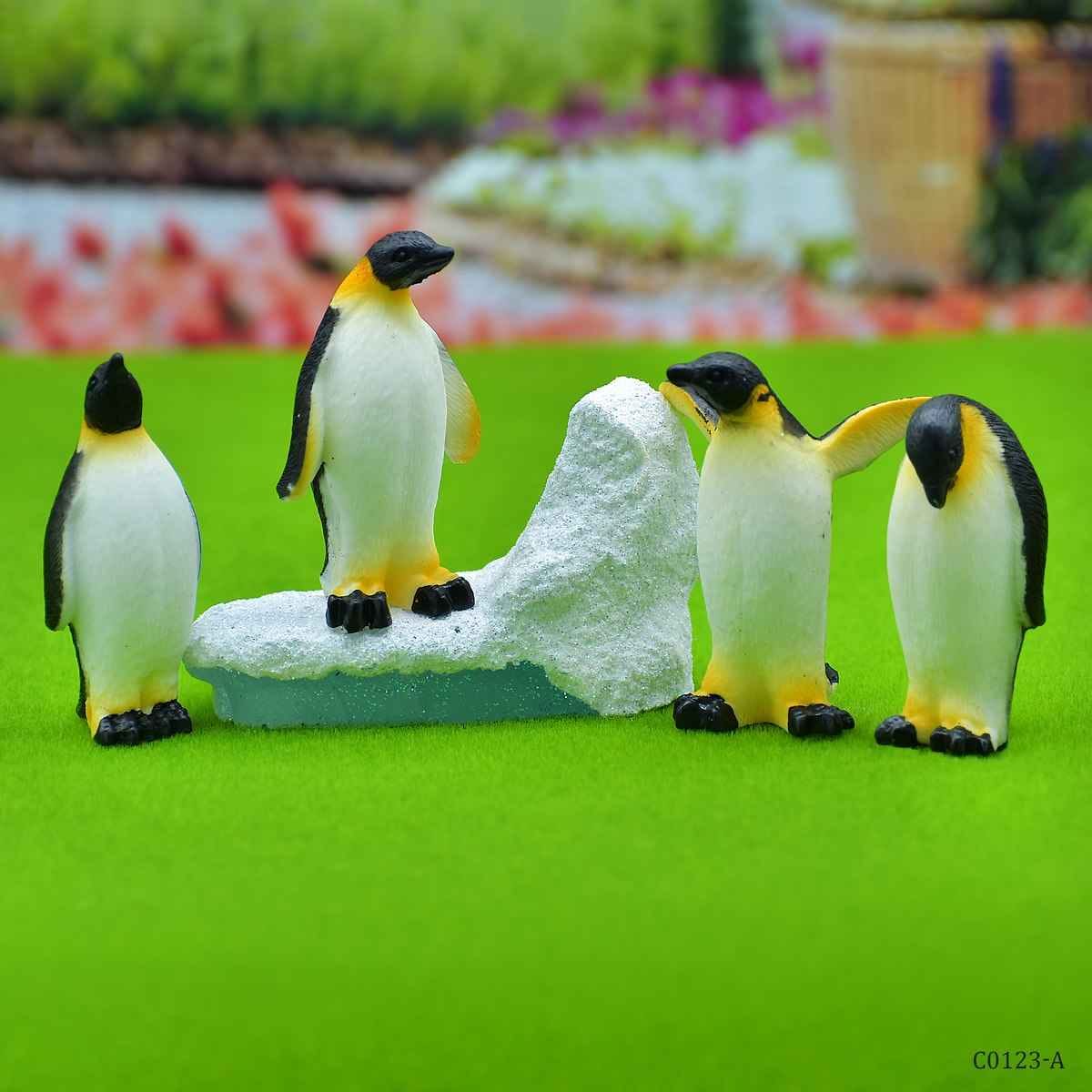 Miniature Model Penguin Set of 5 Pcs (C0123-1/2/3/4/15) C0123-A