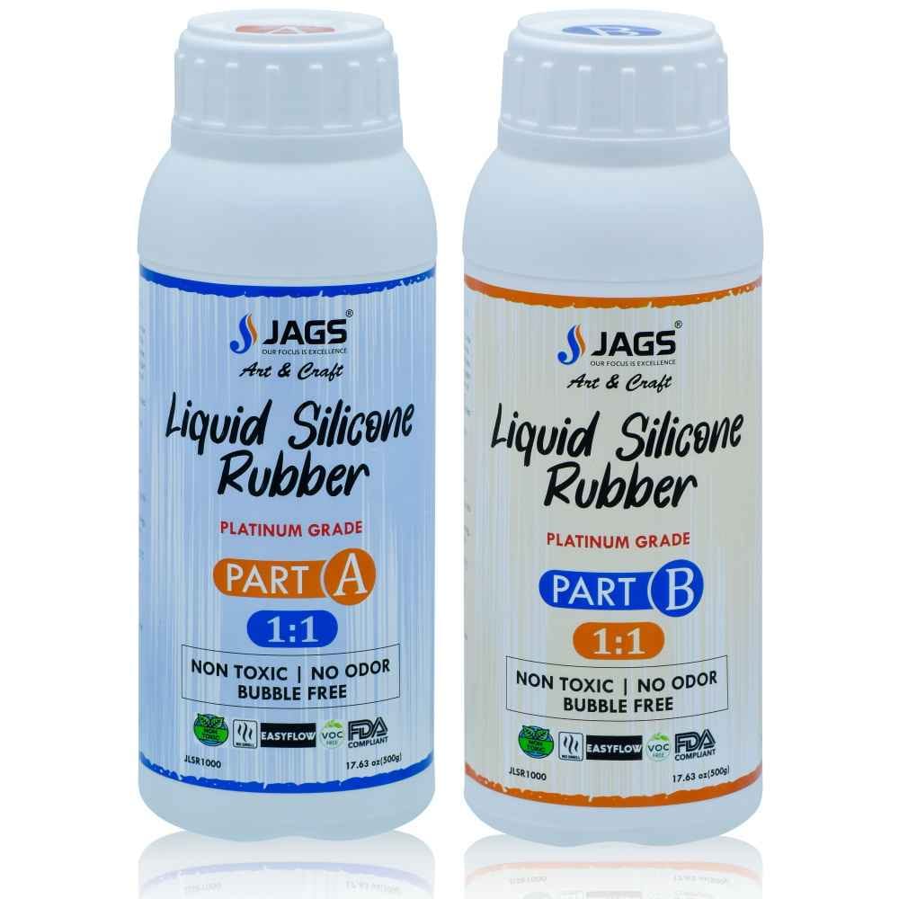 Jags Liquid Silicone Rubber 500A 500B 1KG Set JLSR1000