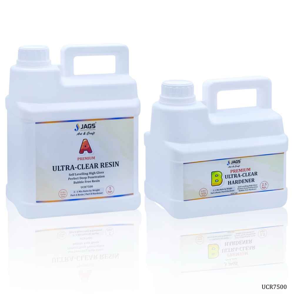 Ultra Clear Set Resin 5 KGS Hardener 2.5 KGS UCR7500