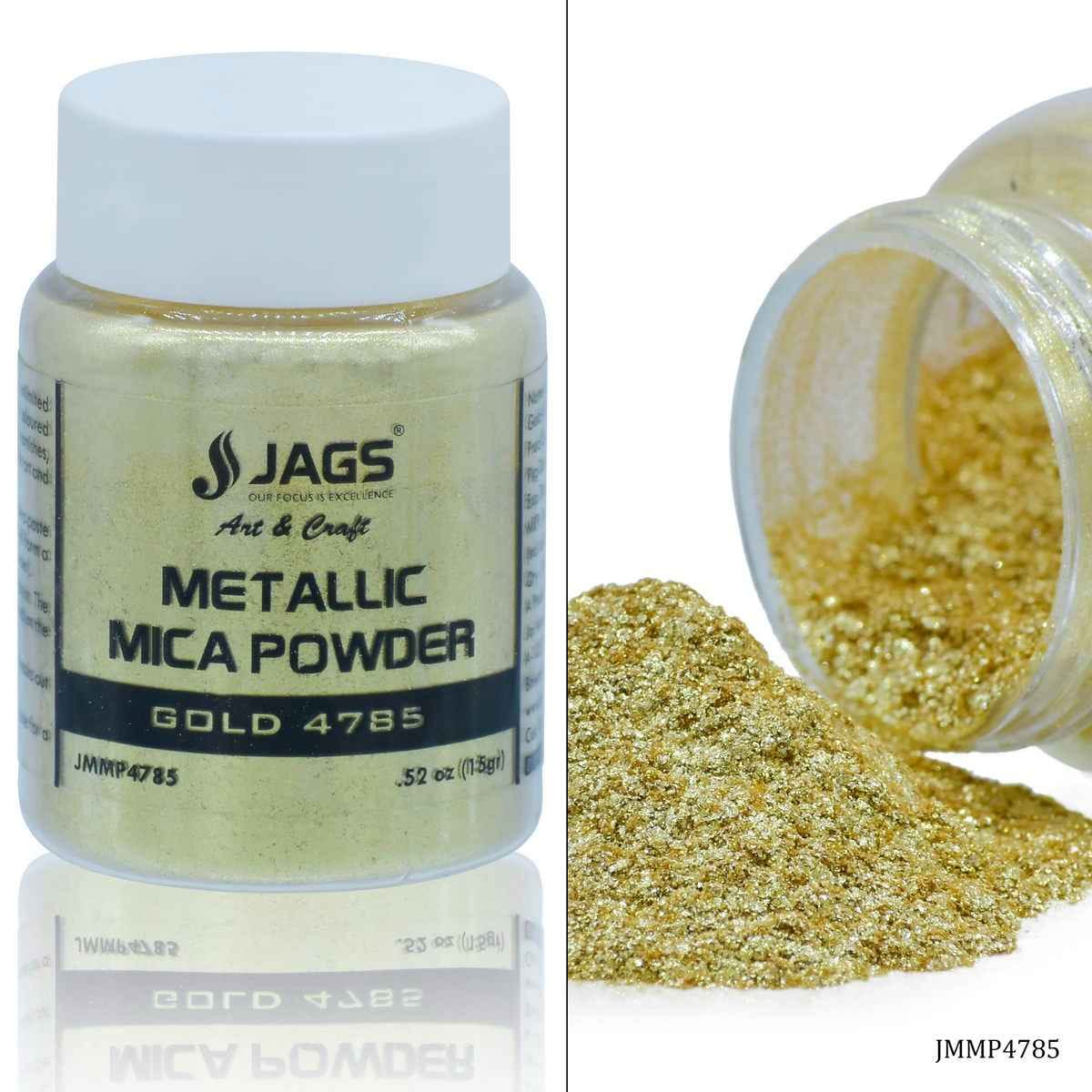 Metallic Gold Mica Powder 15 Grams 4785 JMMP4785