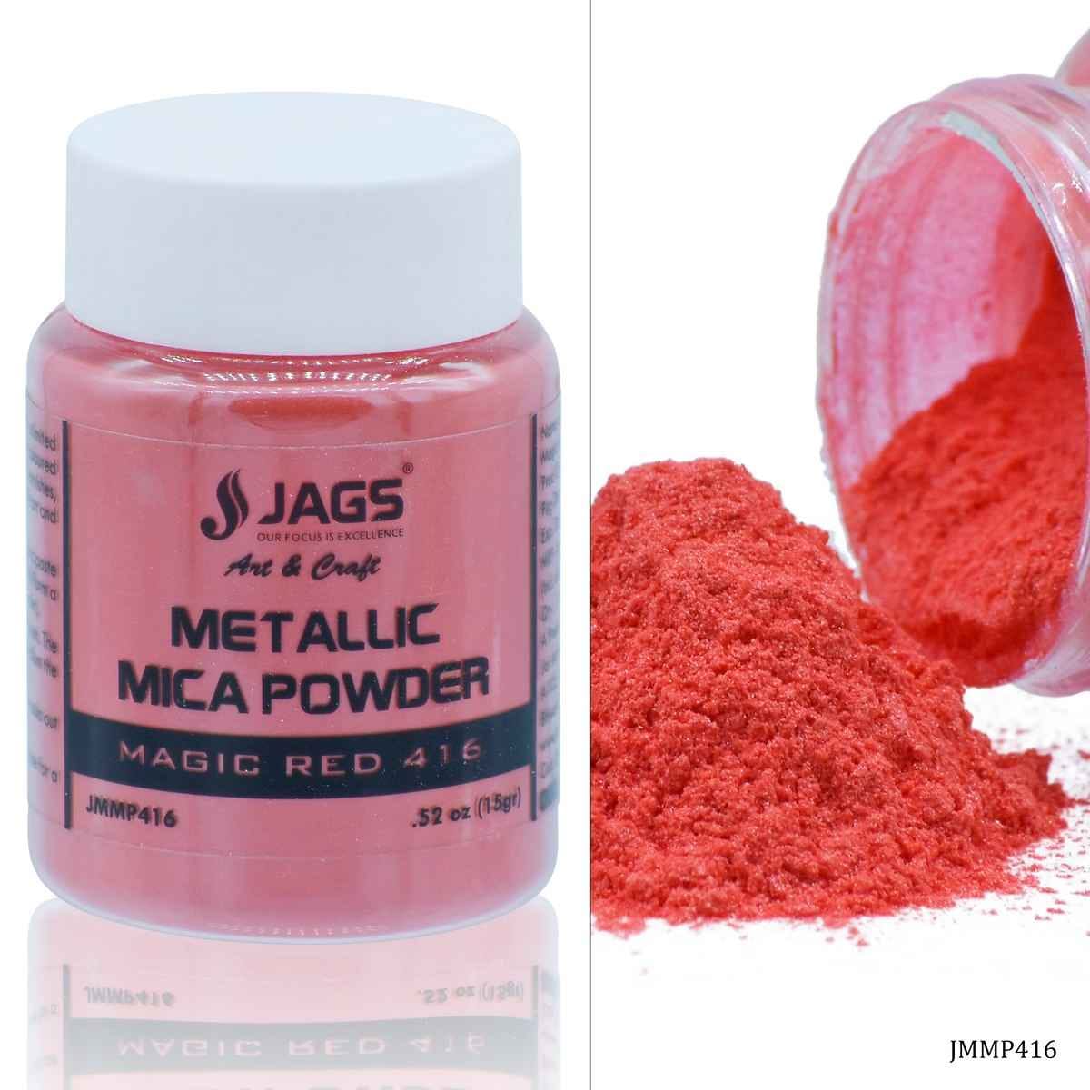Metallic Magic Red Mica Powder 15 Grams 416 JMMP416