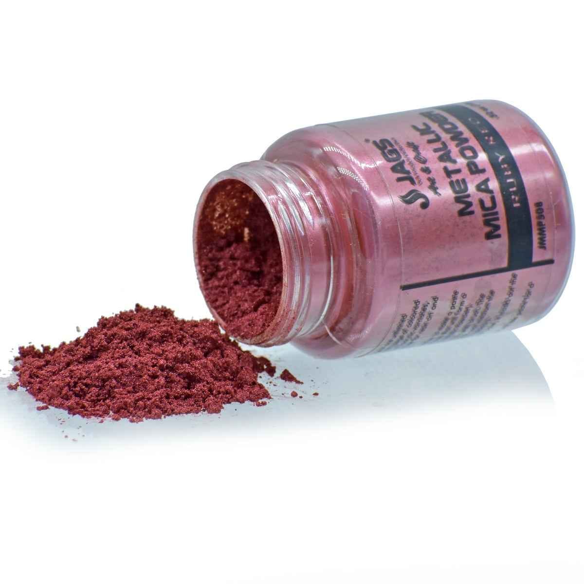 Metallic Ruby Red Mica Powder 15Gms (540X) JMMP508
