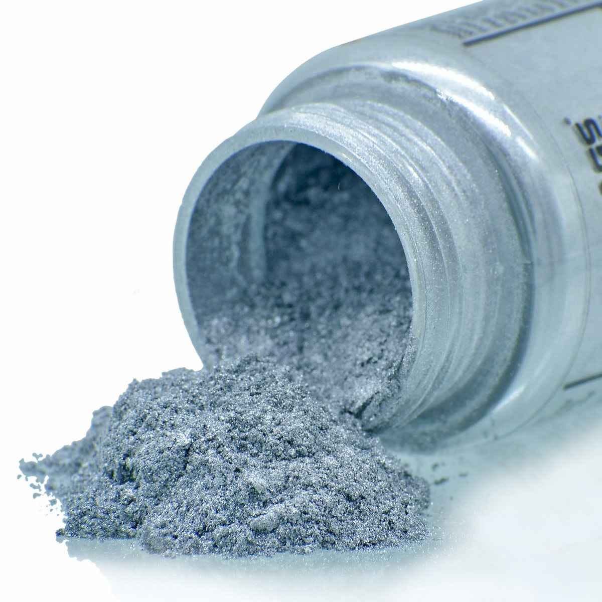 Metallic Silver Mica Powder (523) 15 Grams JMMP10