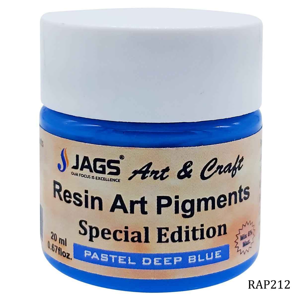 JAGS Pastel Deep Blue Opaque Pigment For Resin Art 20 ml RAP212