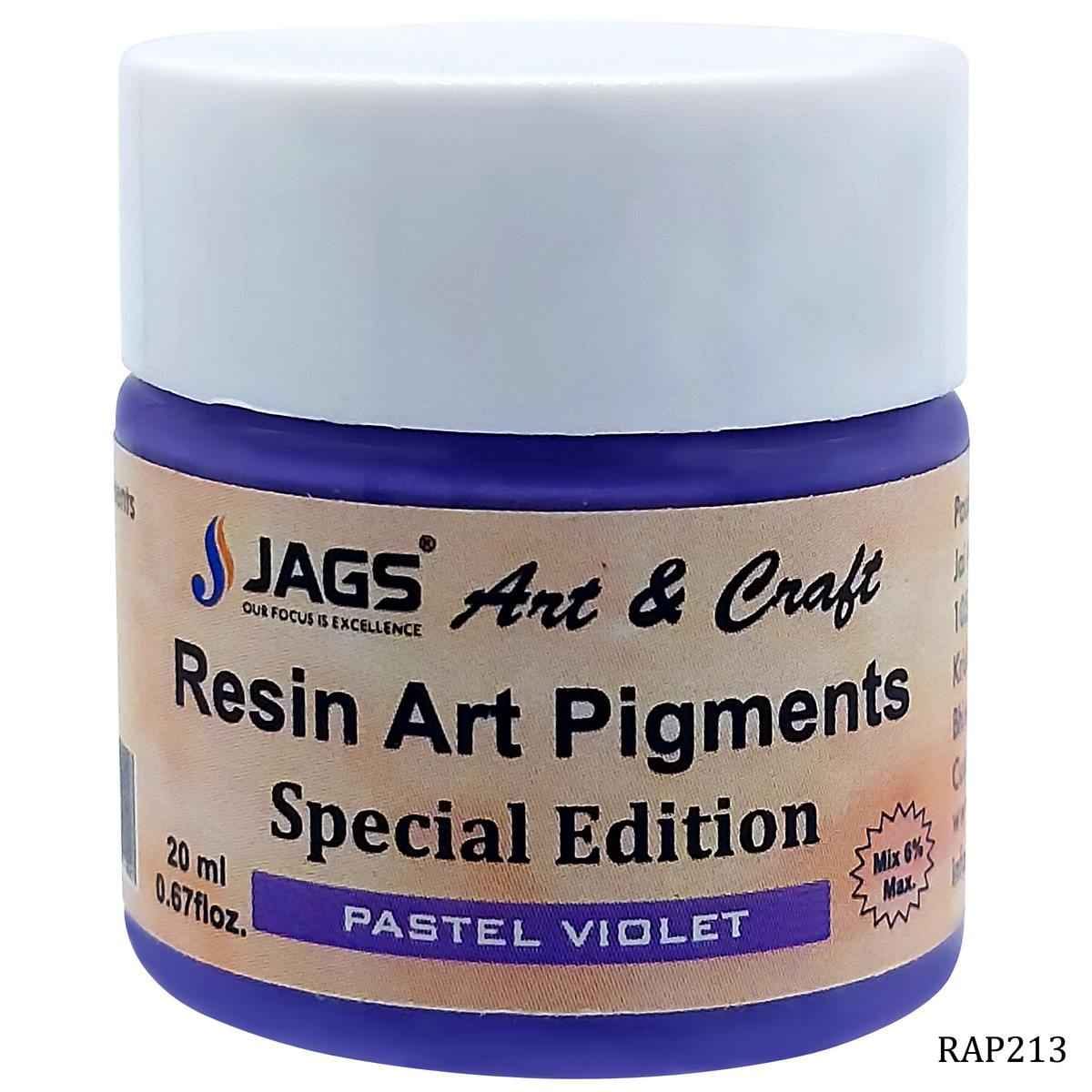 JAGS Pastel Violet Opaque Pigment For Resin Art 20 ml RAP213