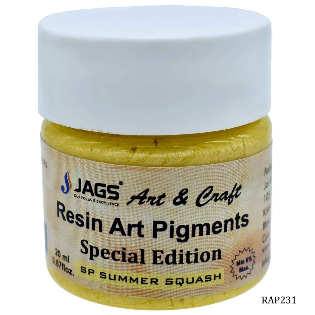 JAGS SP Summer Squash Opaque Pigment For Resin Art 20 ml RAP231