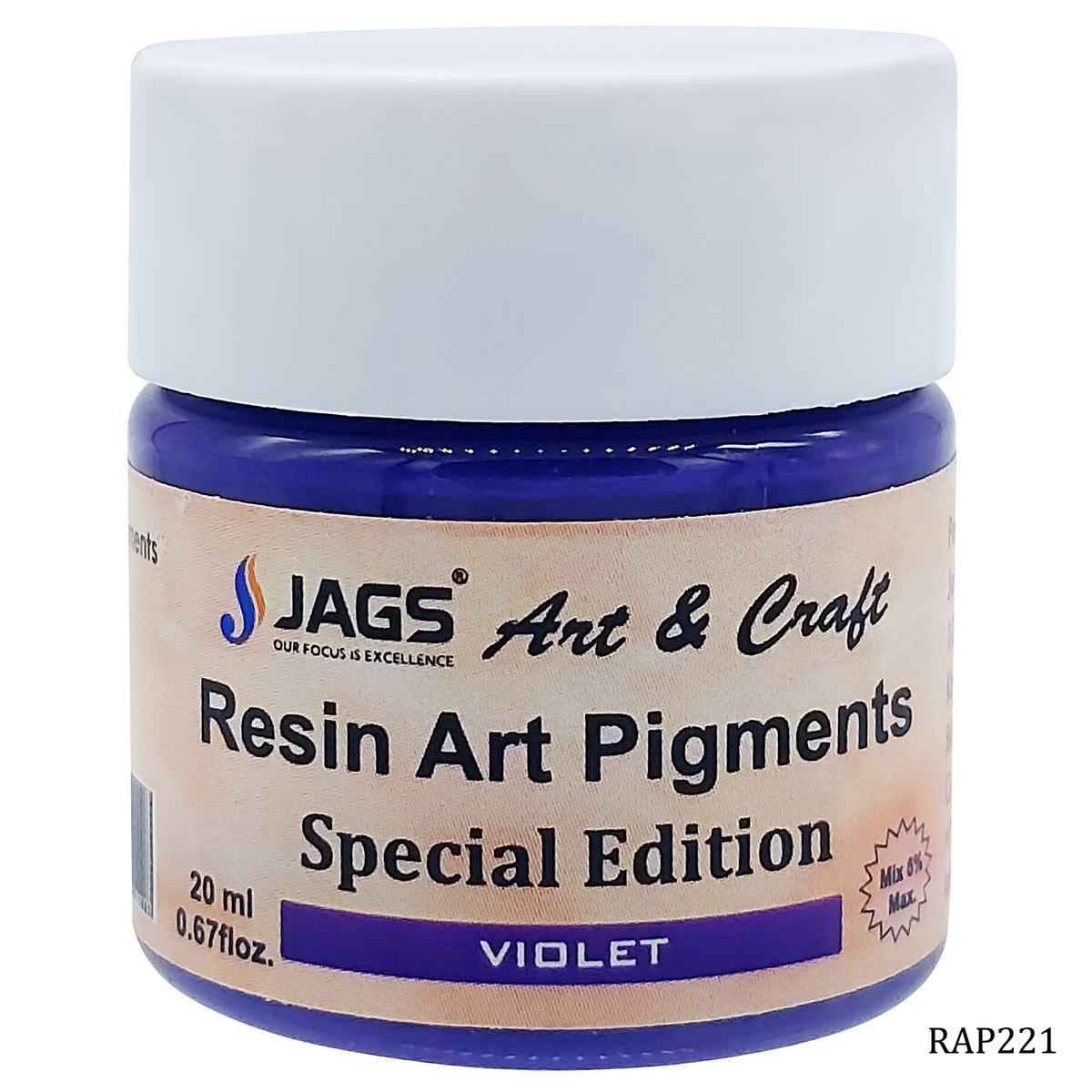 JAGS Violet Opaque Pigment For Resin Art 20 ml RAP221