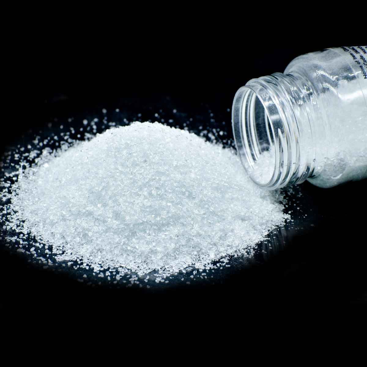 White Crushed Glass Chips 150 Grams Size 1 mm For Resin Art & Jewelry Making JMMC16X30