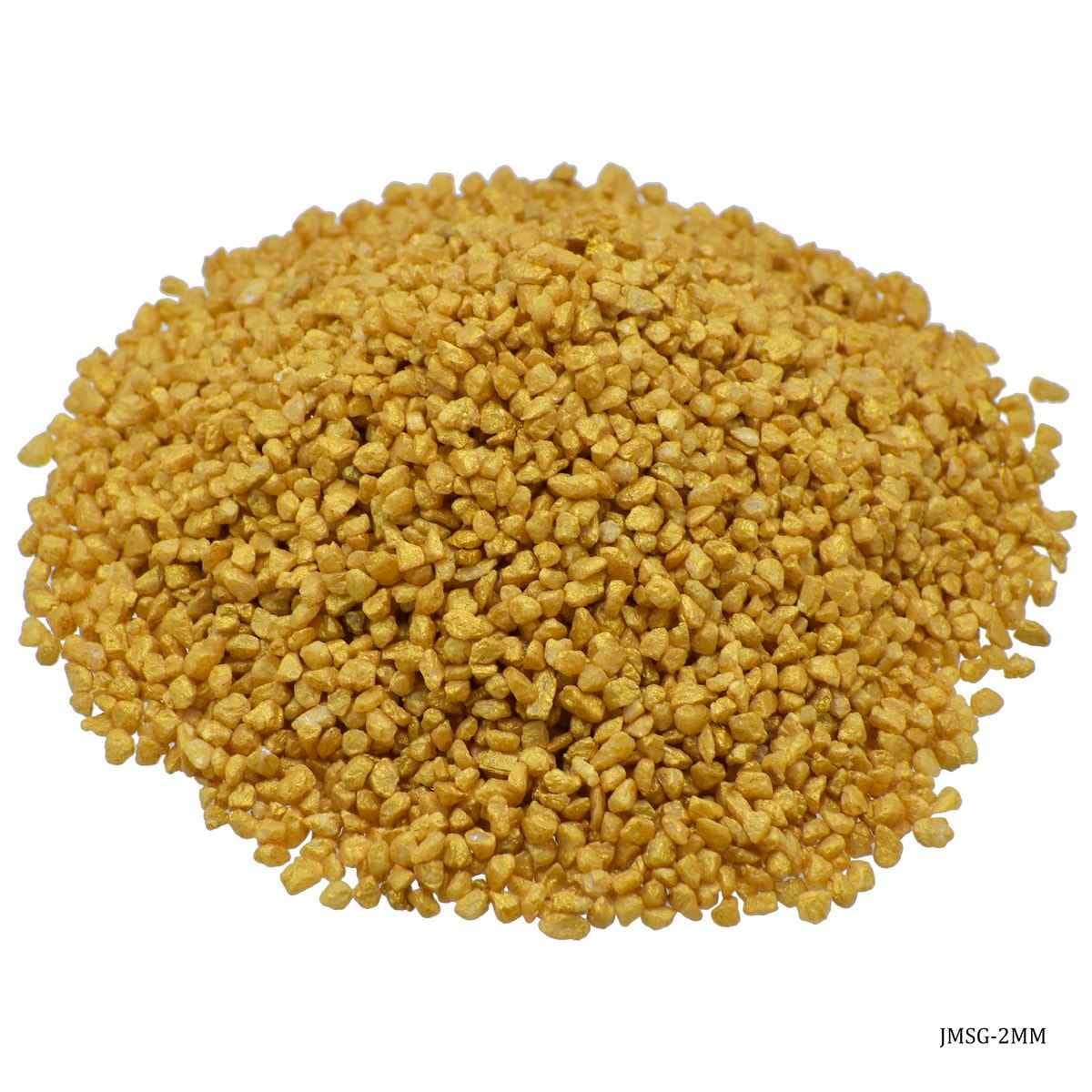 Micro Gold Metallic Stone 2MM 200 Grams JMSG-2MM