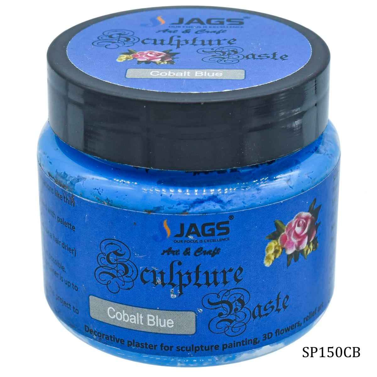 Cobalt Blue Sculpture Paste 150 Grams Decorative Plaster For 3D Design SP150CB