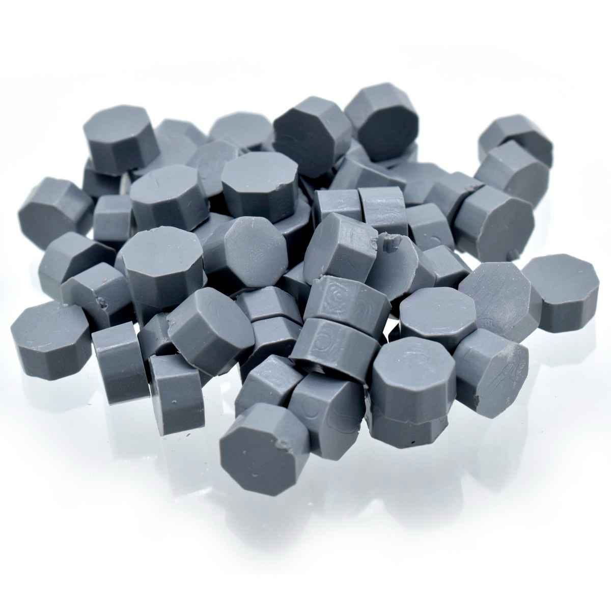 Crafts Grey Wax Seal Beads 20 Grams (Pack of 70-75) CWB209
