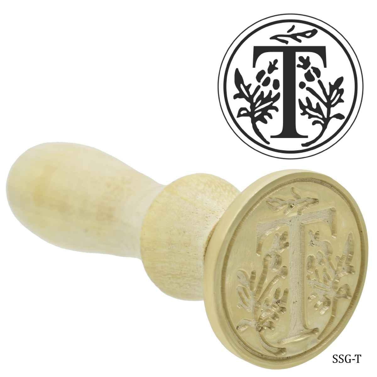 Sealing Stamp Golden T Alphabet SSG-T