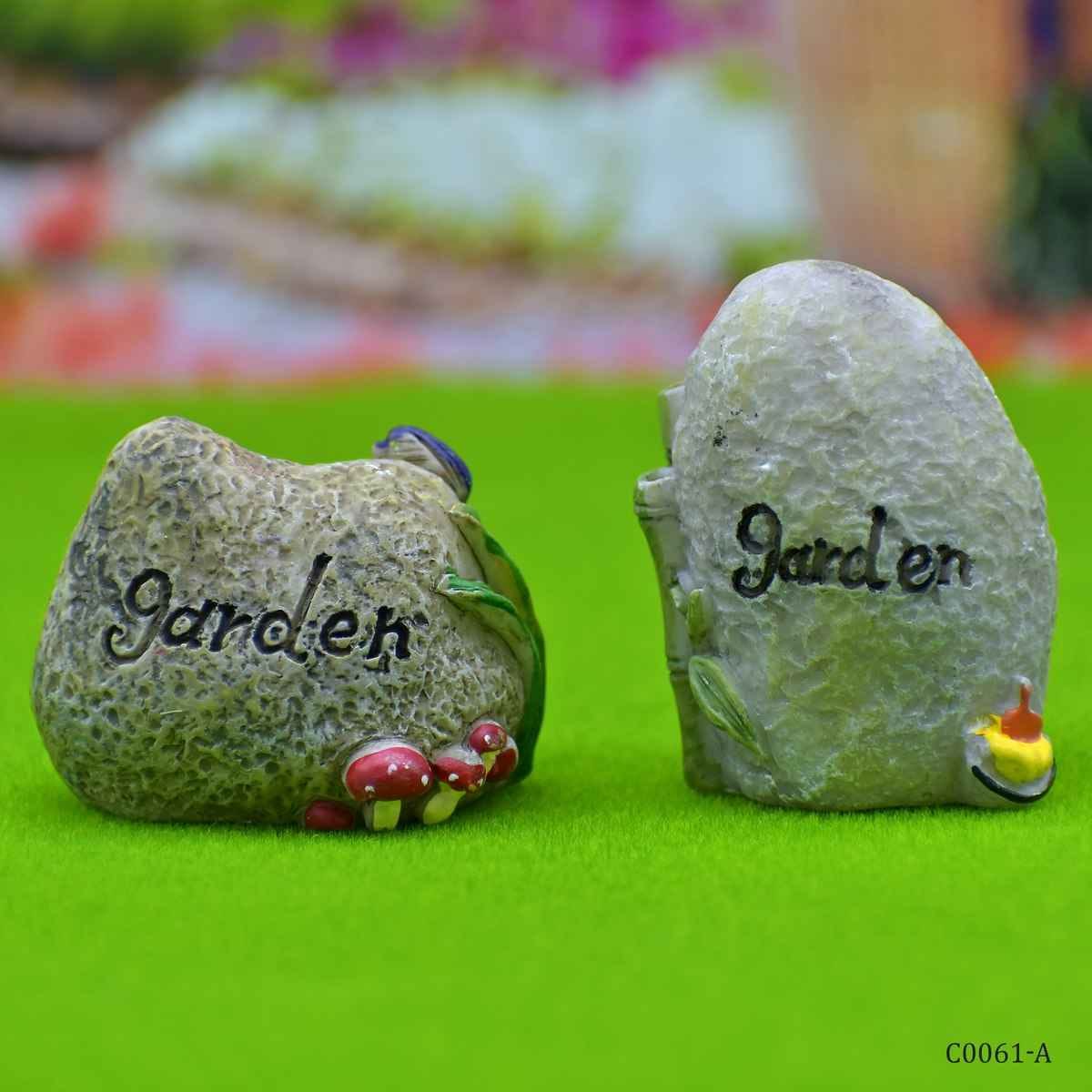 Miniature Model Stone Mix Colour Pack of 2Pcs (C0061-2/3) C0061-A