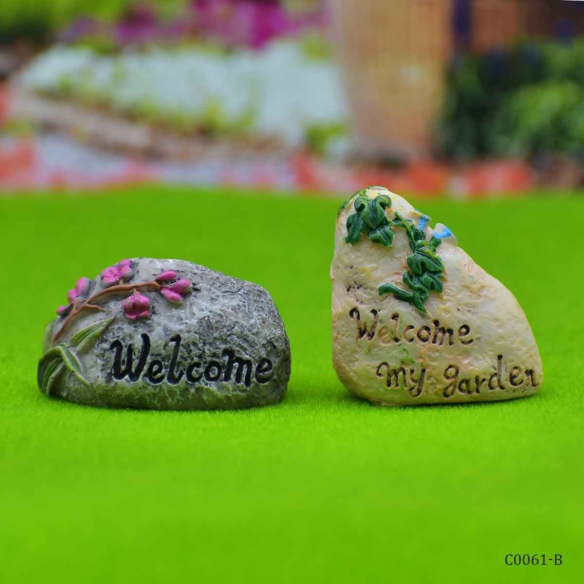 Miniature Model Stone Mix Colour Pack of 2Pcs (C0061-5/10) C0061-B