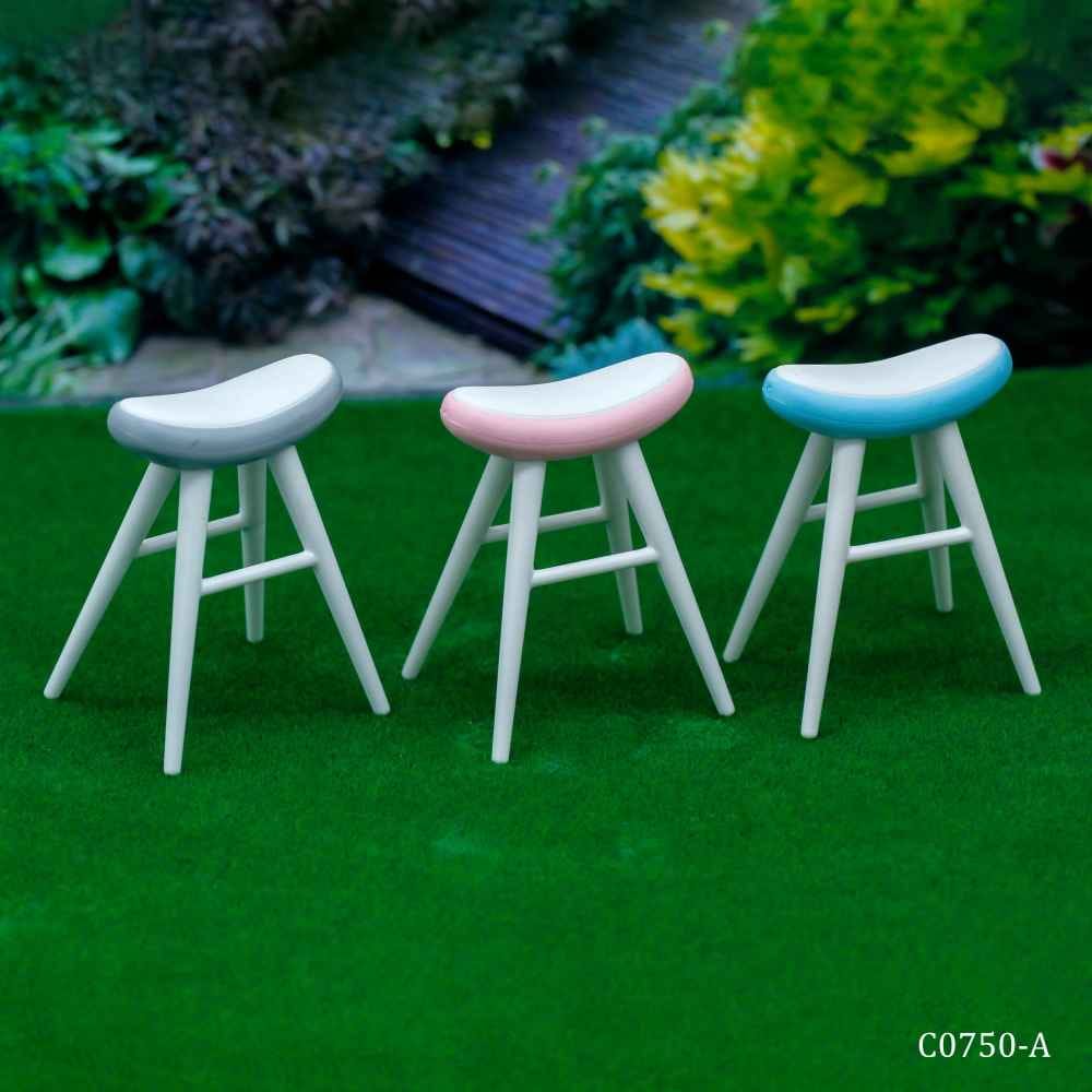 Miniature Model Table Oval Pack of 3Pcs Set C0750-17/18/19 C0750-A