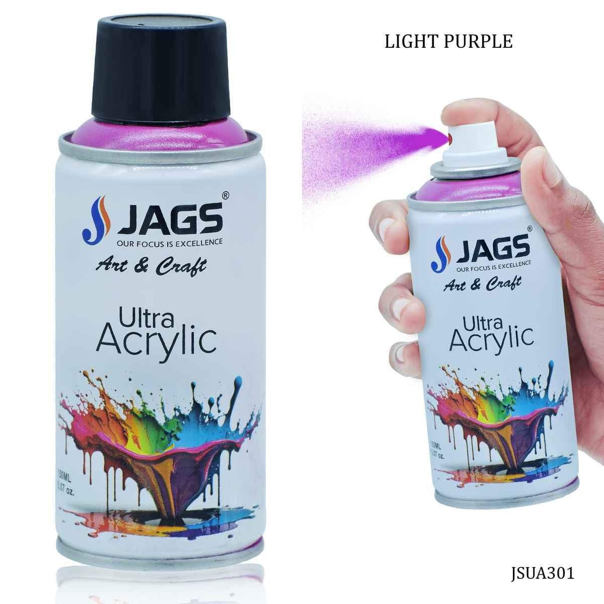 Jags Light Purple Paint Spray Ultra Acrylic 150ml JSUA301
