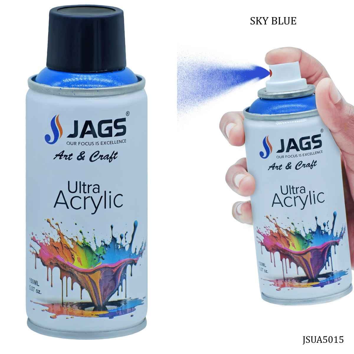 Jags Sky Blue Paint Spray Ultra Acrylic 150ml JSUA5015