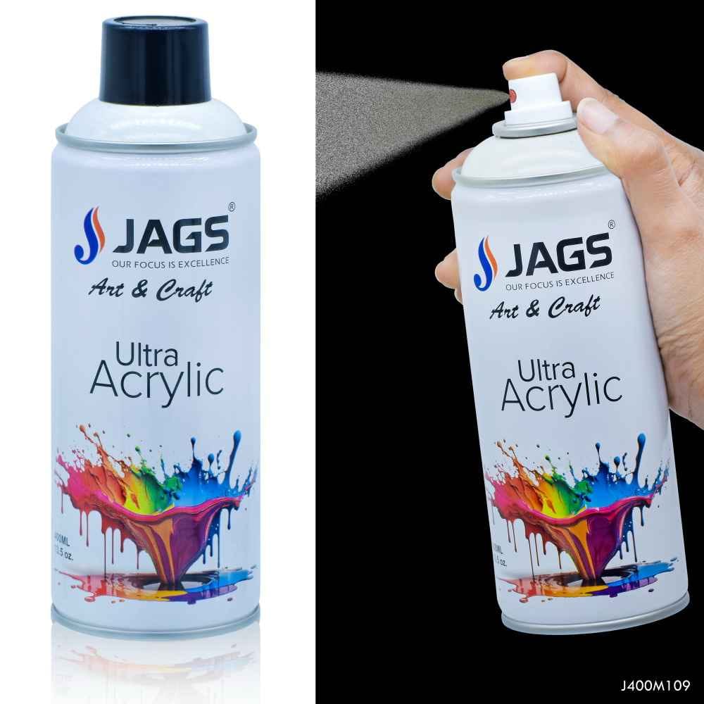 Jags Ivory Paint Spray Ultra Acrylic 400ml J400M109
