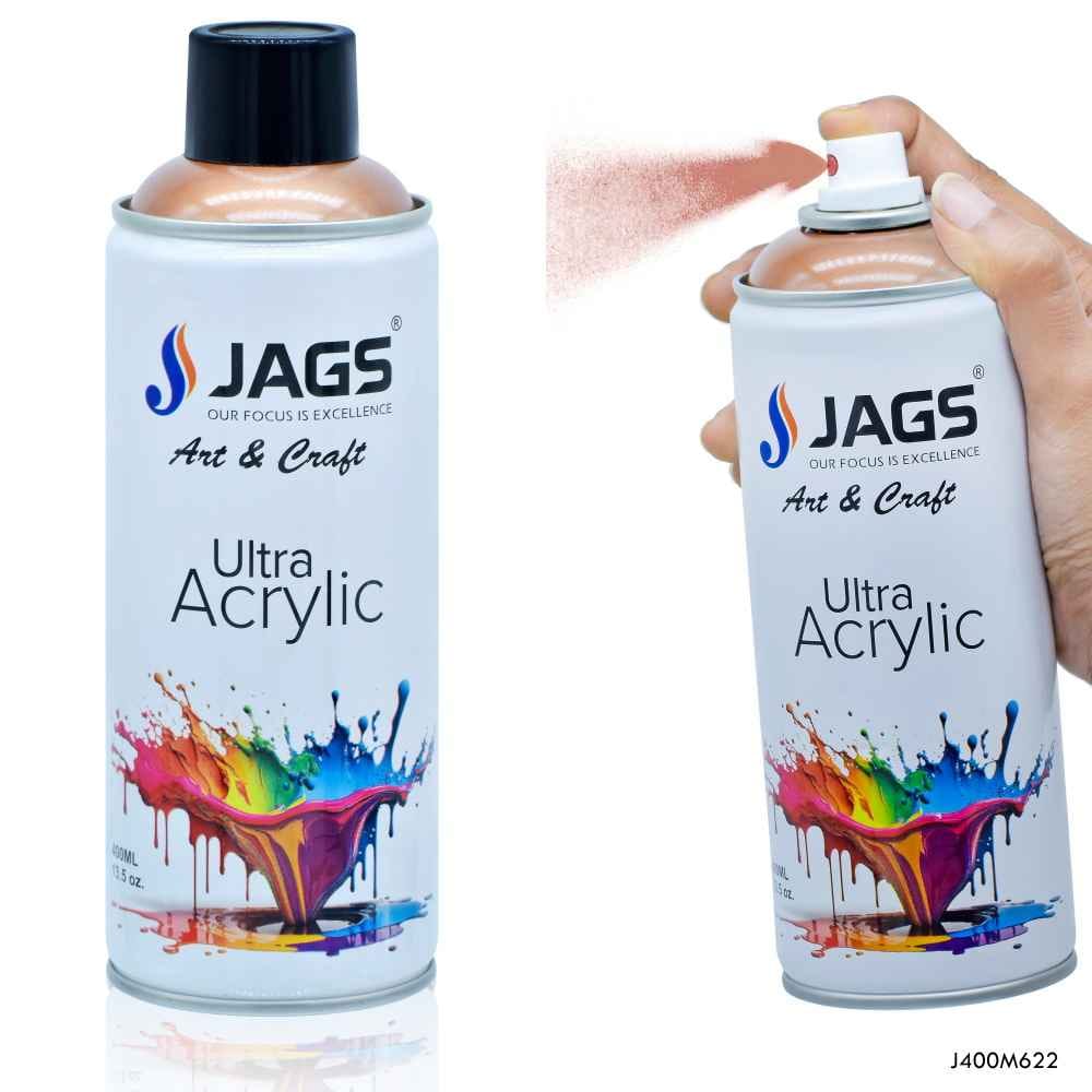 Jags Metallic Copper Paint Spray Ultra Acrylic 400ml J400M622