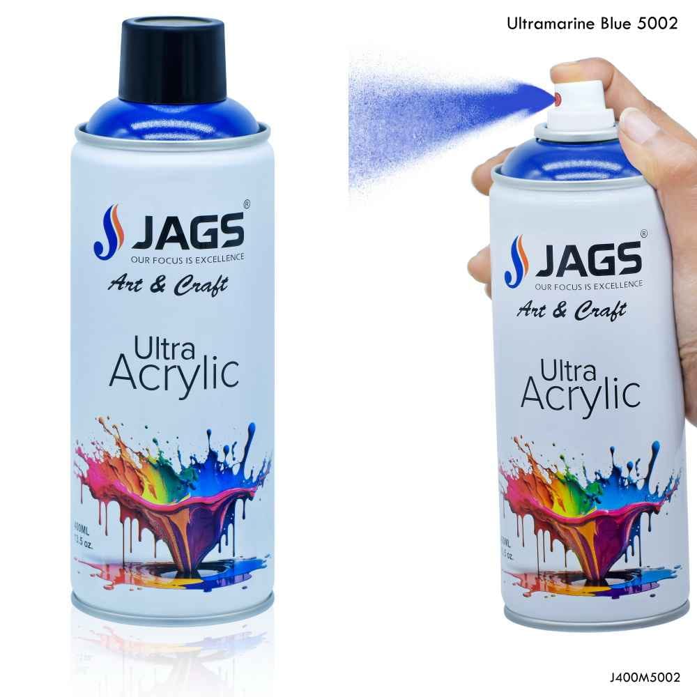 Jags Ultra Marine Blue Paint Spray Ultra Acrylic 400ml J400M5002