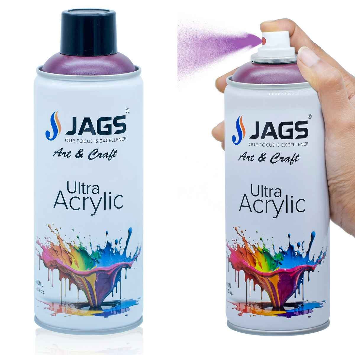 Jags Wine Red Paint Spray Ultra Acrylic 400ml J400M3005