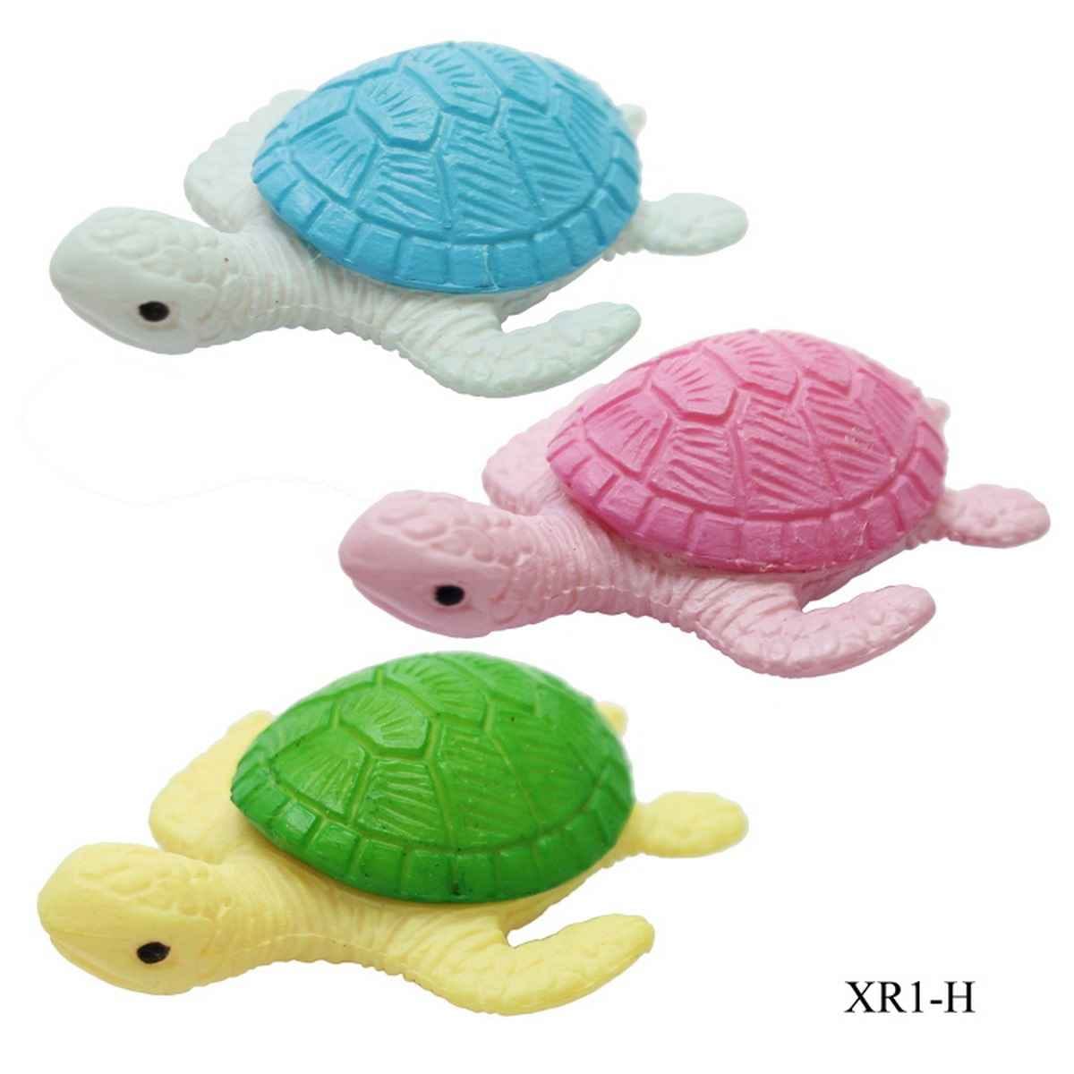 Miniature Model Turtle Pack of 3Pcs, Size: 3x1.5x1.5 Cm (C0592-1/2/3/4) XR1-H