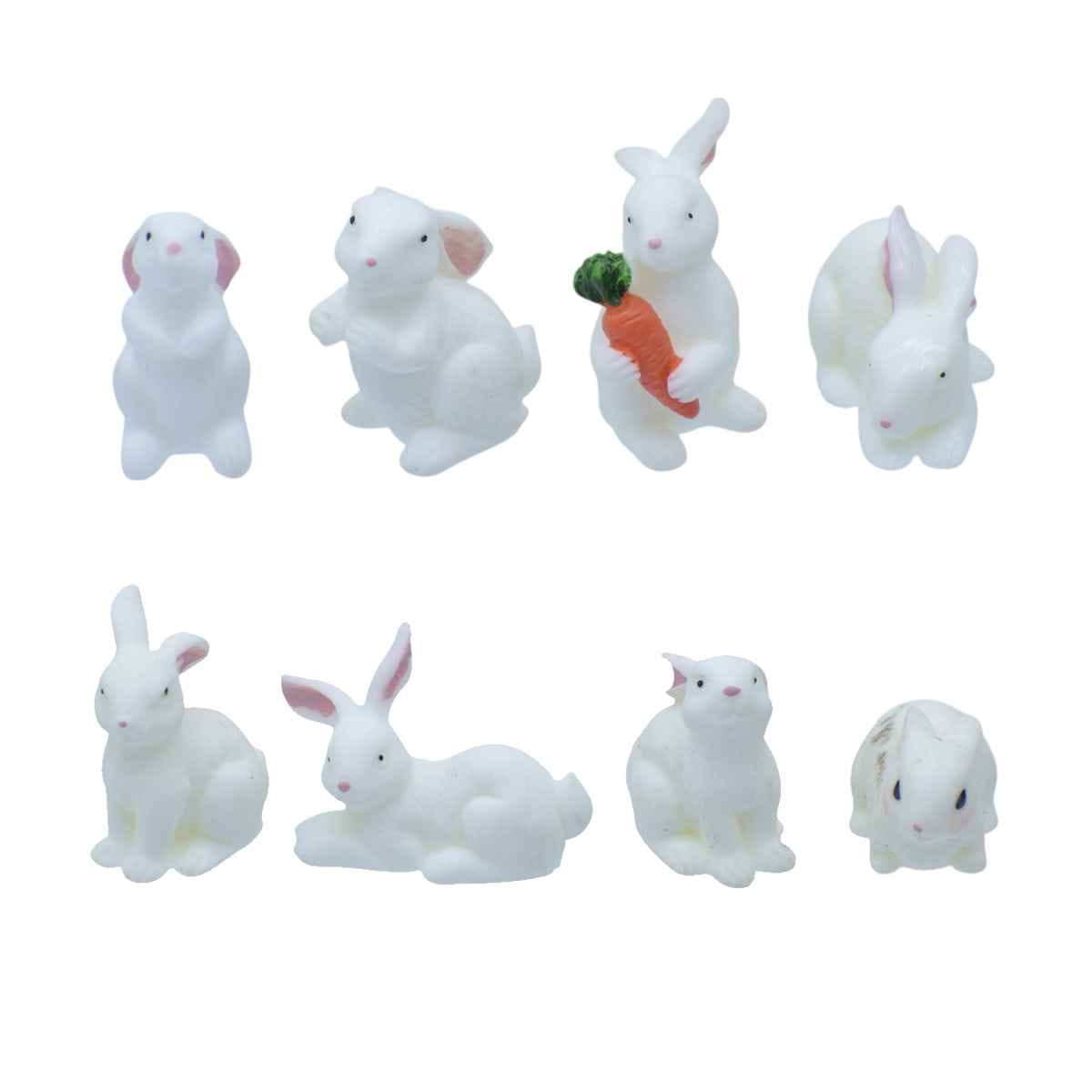 Miniature Rabbit Pack of 8 Pcs C0215-A