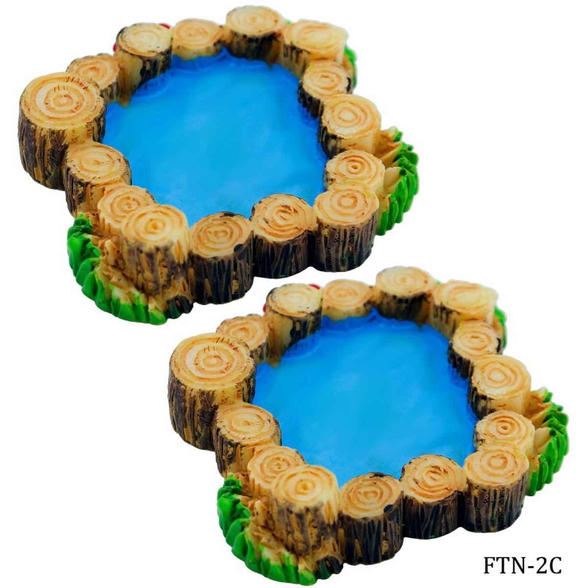 Miniature Model Accessories Antique Fountain Pack fo 2pcs (C0189-4) FTN-2C