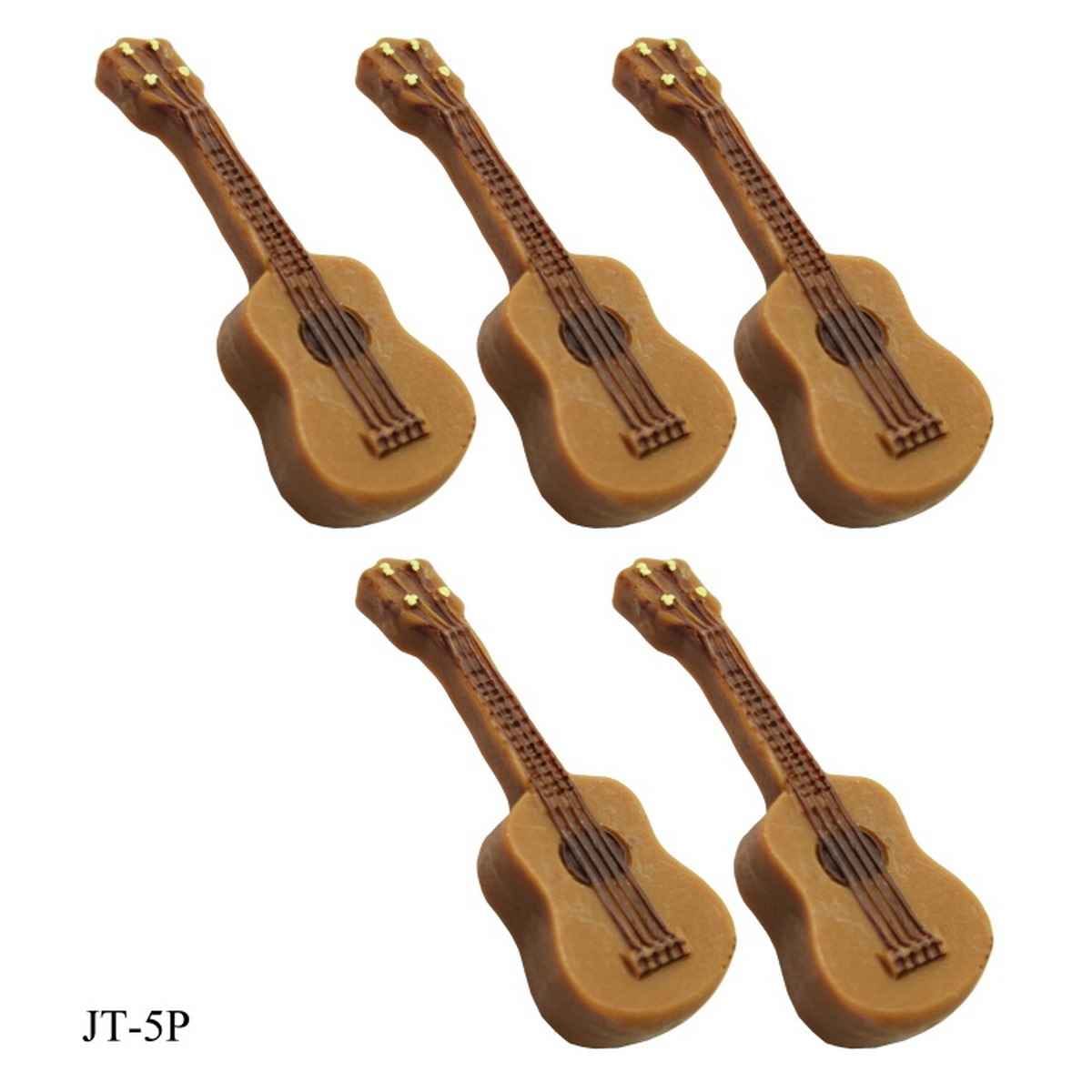 Miniatures Model Accessories Guitar Pack of 5Pcs (C0891) JT-5P