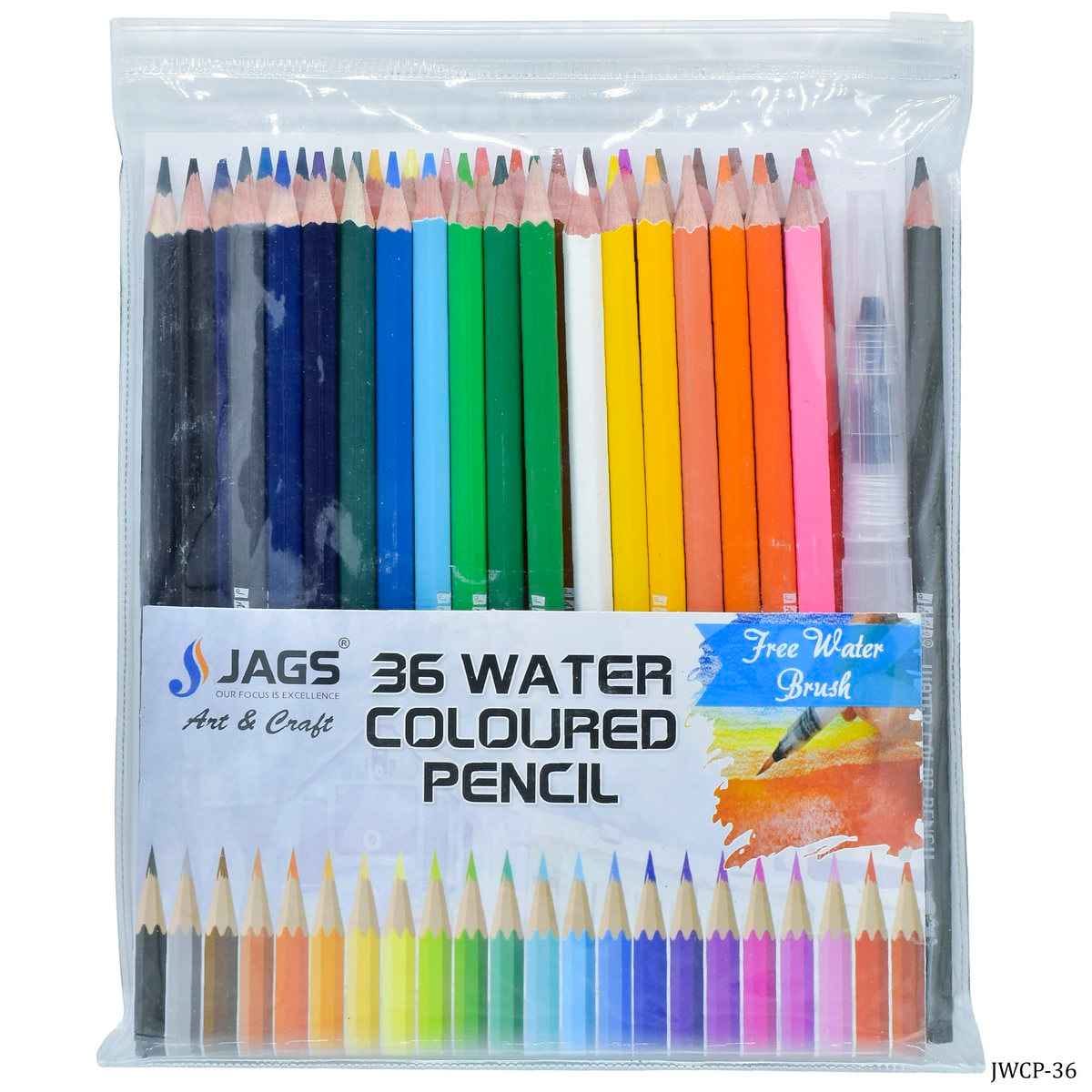 Water Colour Pencil 36 Colours JWCP-36