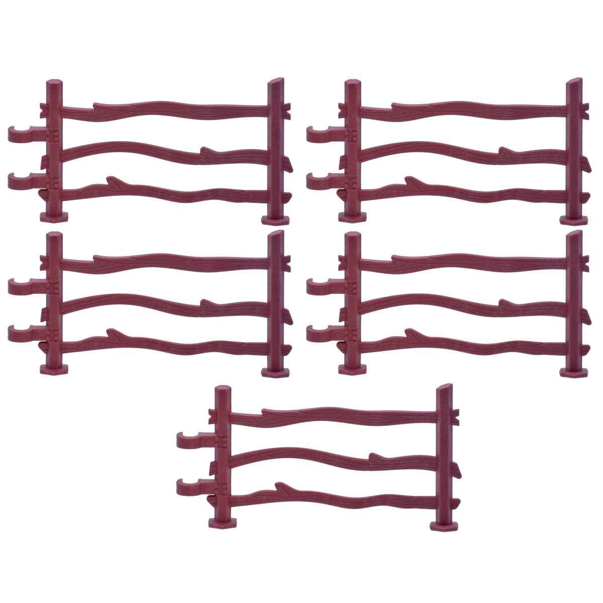 Miniature Fence Set of 5 Pcs 3.5x2.25 Inch Pen Pcs FENCE2