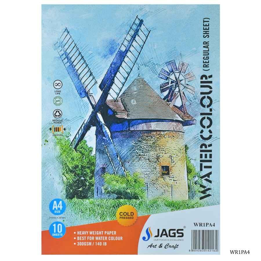 A4 Watercolor sheet Regular Pack Of 10 Sheet 300Gsm WR1PA4