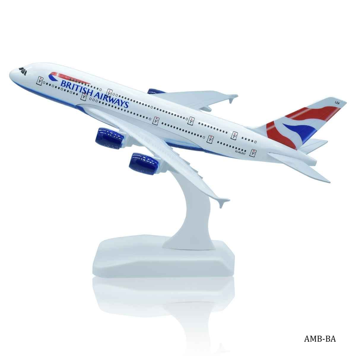 Aircraft Model Big British Airways Airlines Aeroplane AMB-BA