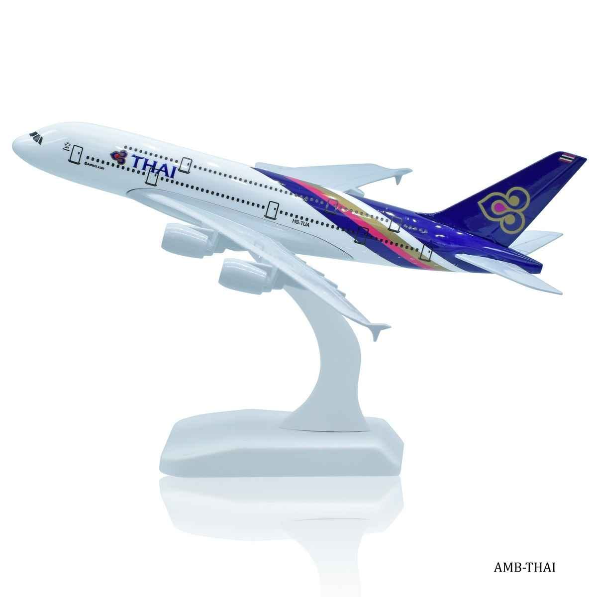 Aircraft Model Big Thai Airlines Aeroplane AMB-THAI