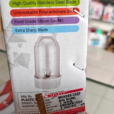 PARTS BIG NUTRI JAR SELECT CO.